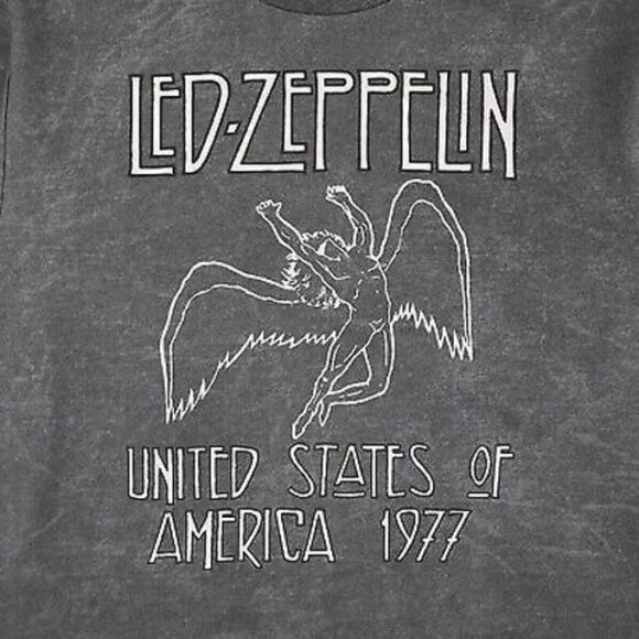 Men's Led Zeppelin Pullover Graphic USA Sweatshirt Small NWT - Picture 2 of 2